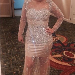Gorgeous Diamond Evening gown